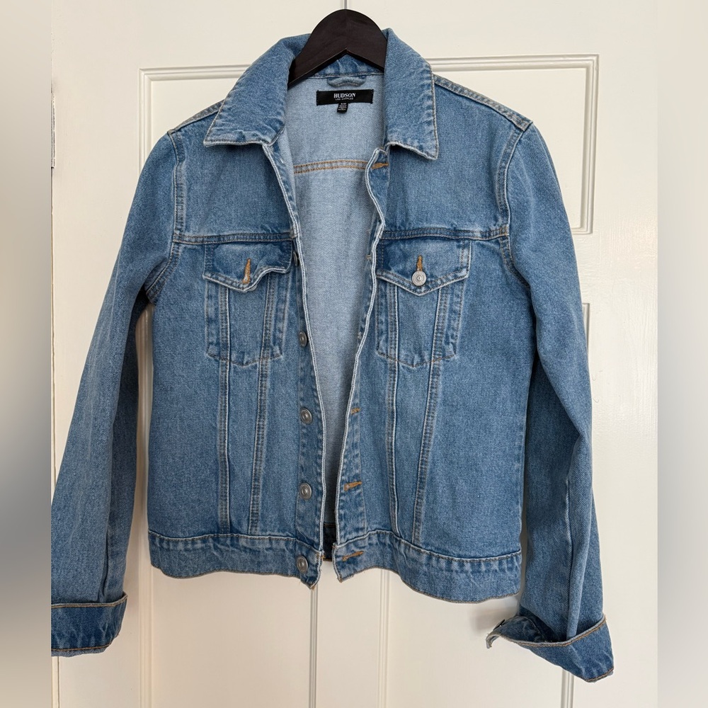 Hudson denim jean jacket - a classic.